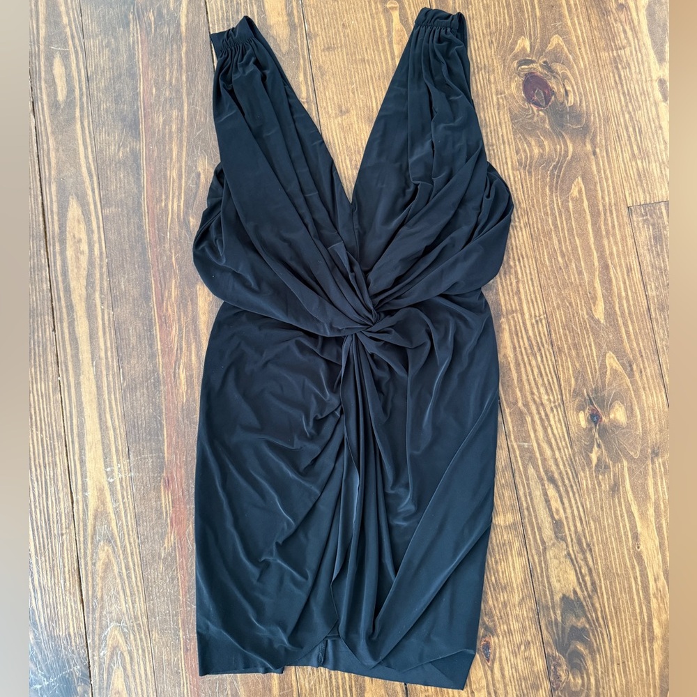Misa Women’s Black Cinched Dress - size L